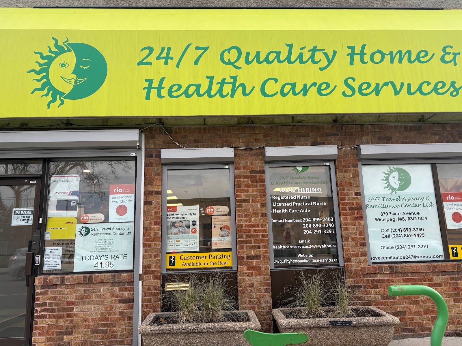 24/7 Quality Home & Health Care Services Ltd. (Travel & Remittance Center)