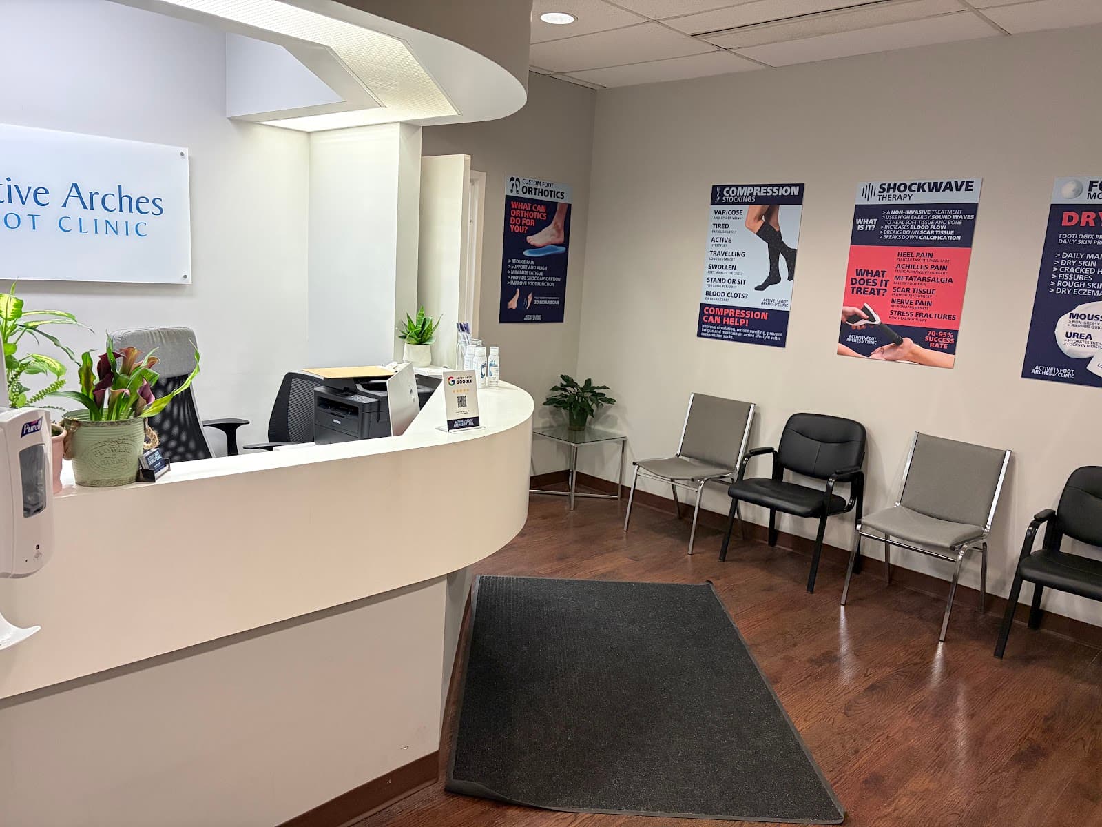 Active Arches Foot Clinic (Syed Qadri, Chiropodist), podiatry & foot care in Toronto, photo 1 of 4