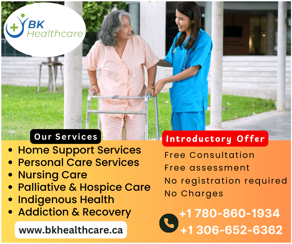 BK Healthcare Services - Best Home Care Service in Saskatoon - Senior Care Services