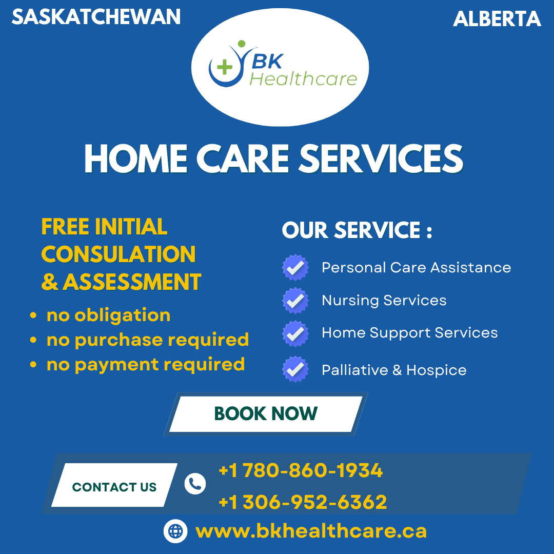 BK Healthcare Services - Best Home Care Service in Saskatoon - Senior Care Services photo 2