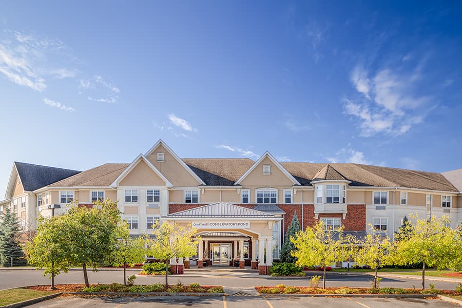 Chartwell Conservatory Pond Retirement Residence