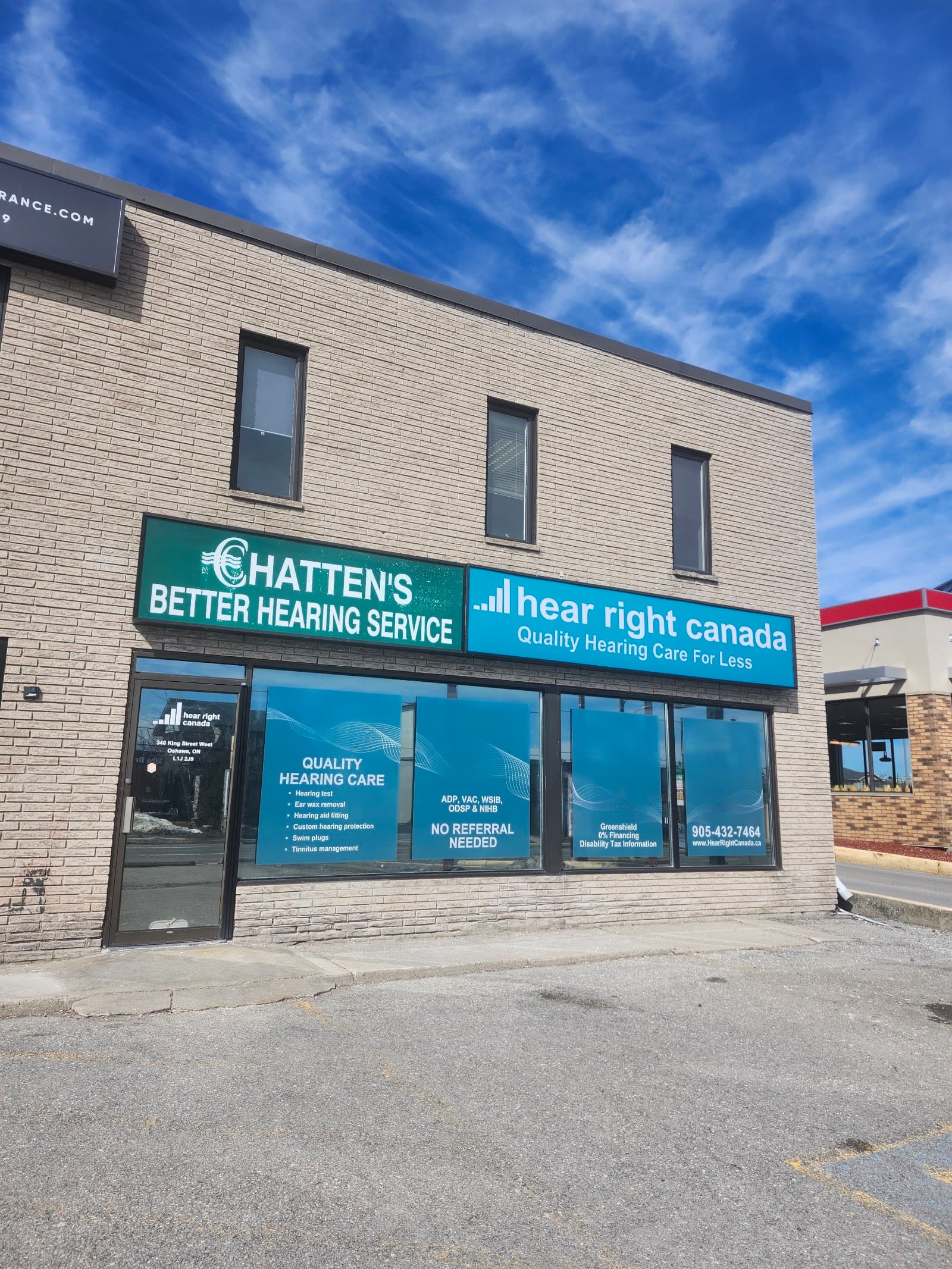 Chatten's Better Hearing, hearing aids in Oshawa
