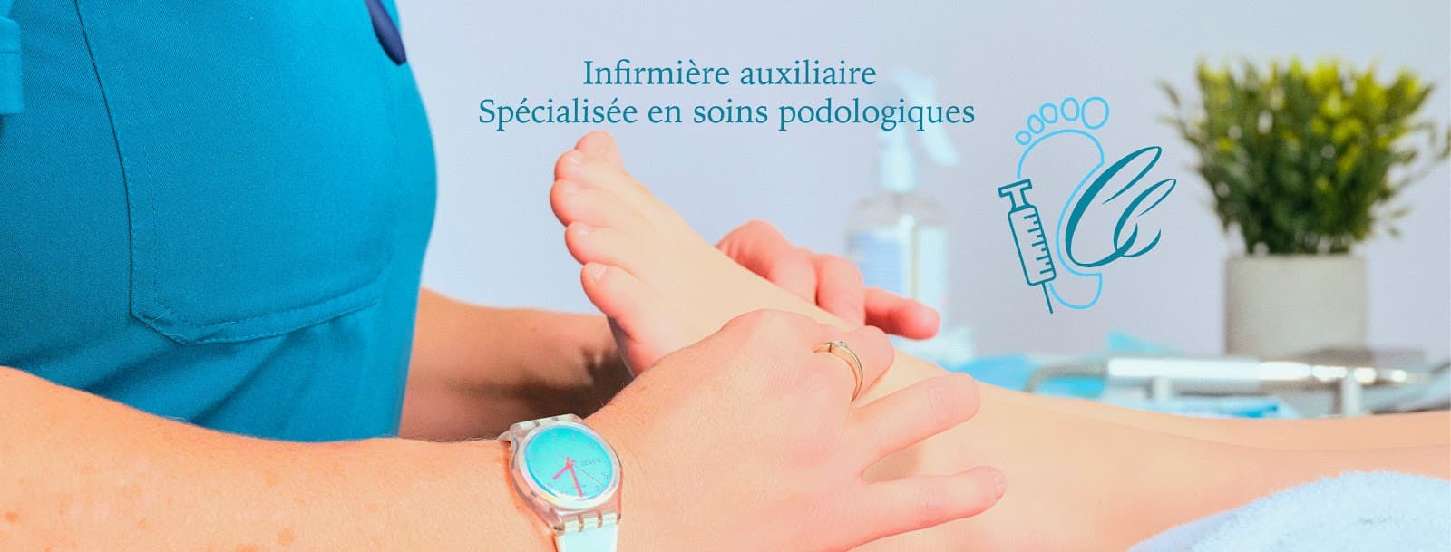 Claudia Corneau infirmière auxiliaire spécialisée en soins podologiques photo 1 of 3