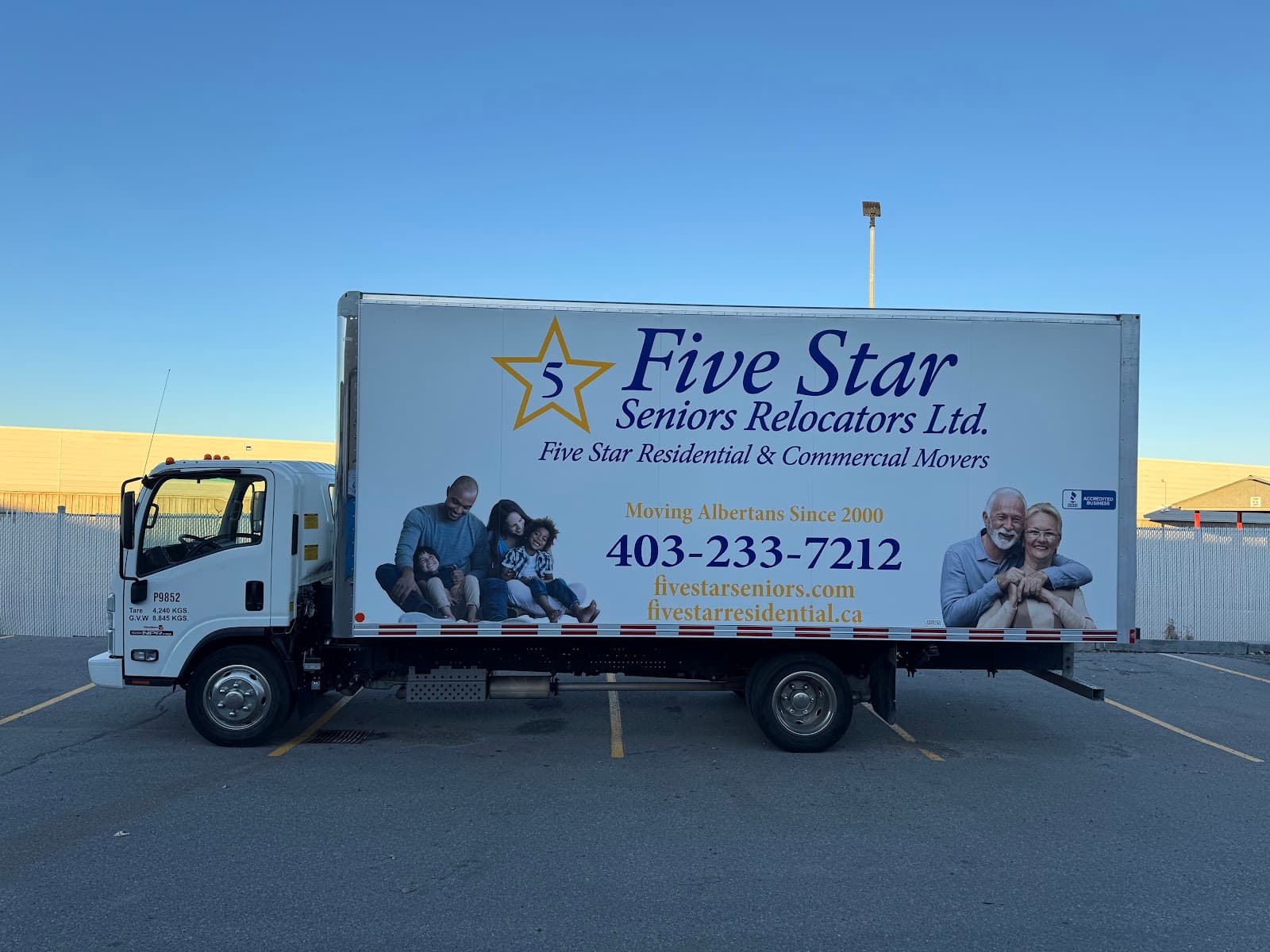 Five Star Seniors' Relocators Ltd.