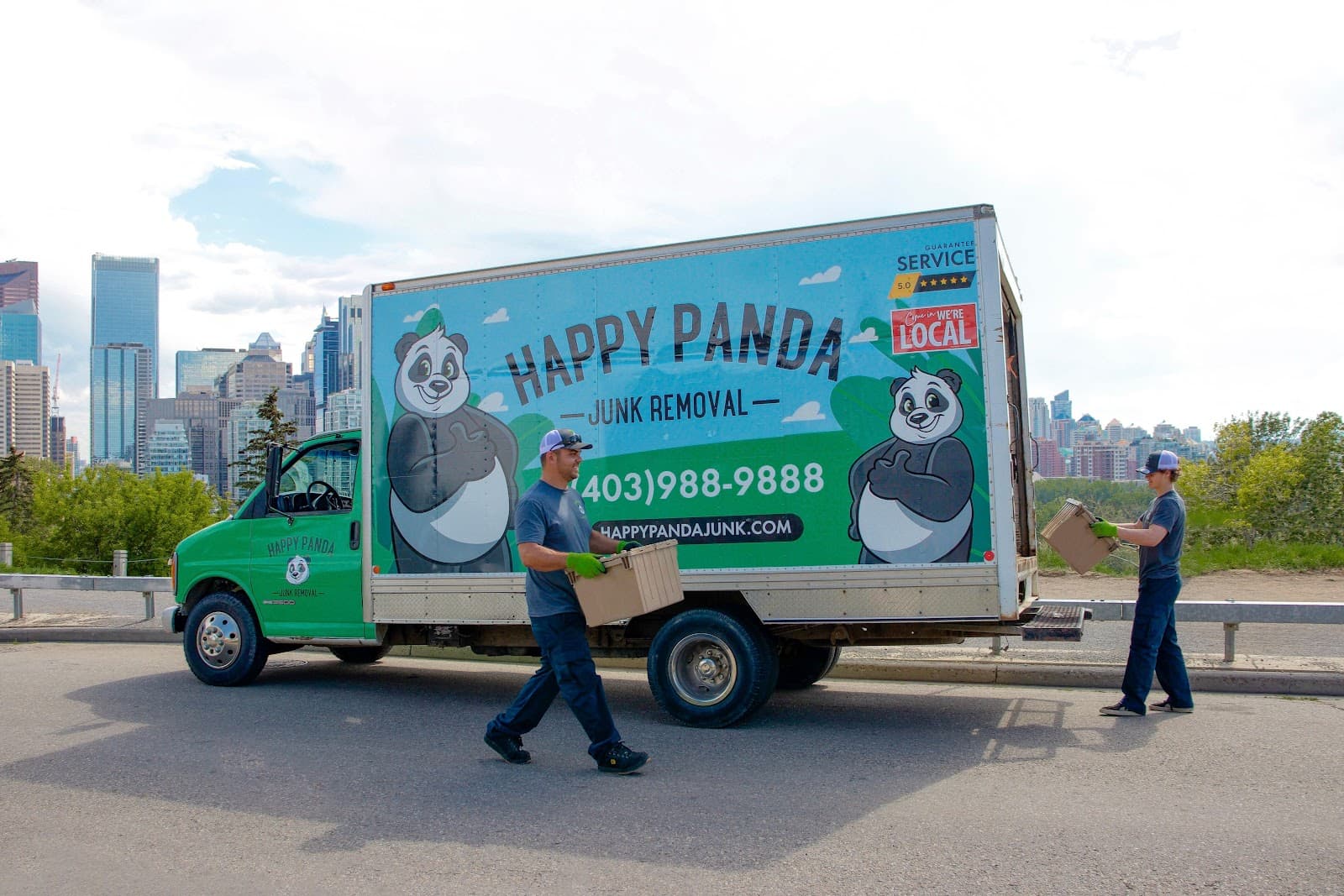 Happy Panda Junk Removal / Calgary, donations & junk removal in Calgary, photo 1 of 4