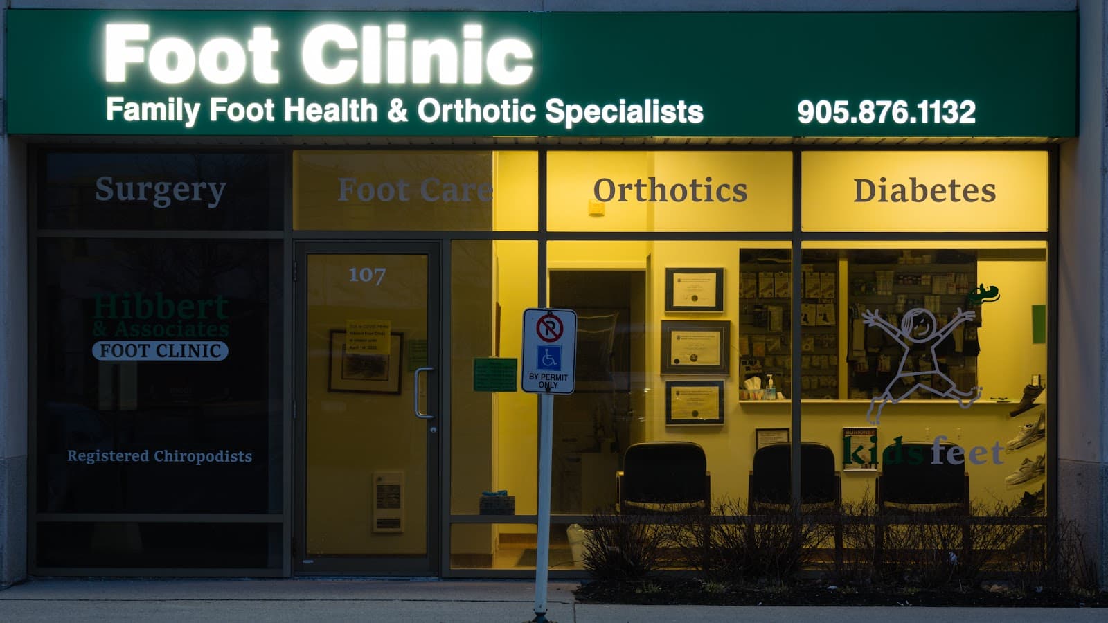 Hibbert & Associates Foot Clinic, podiatry & foot care in Milton
