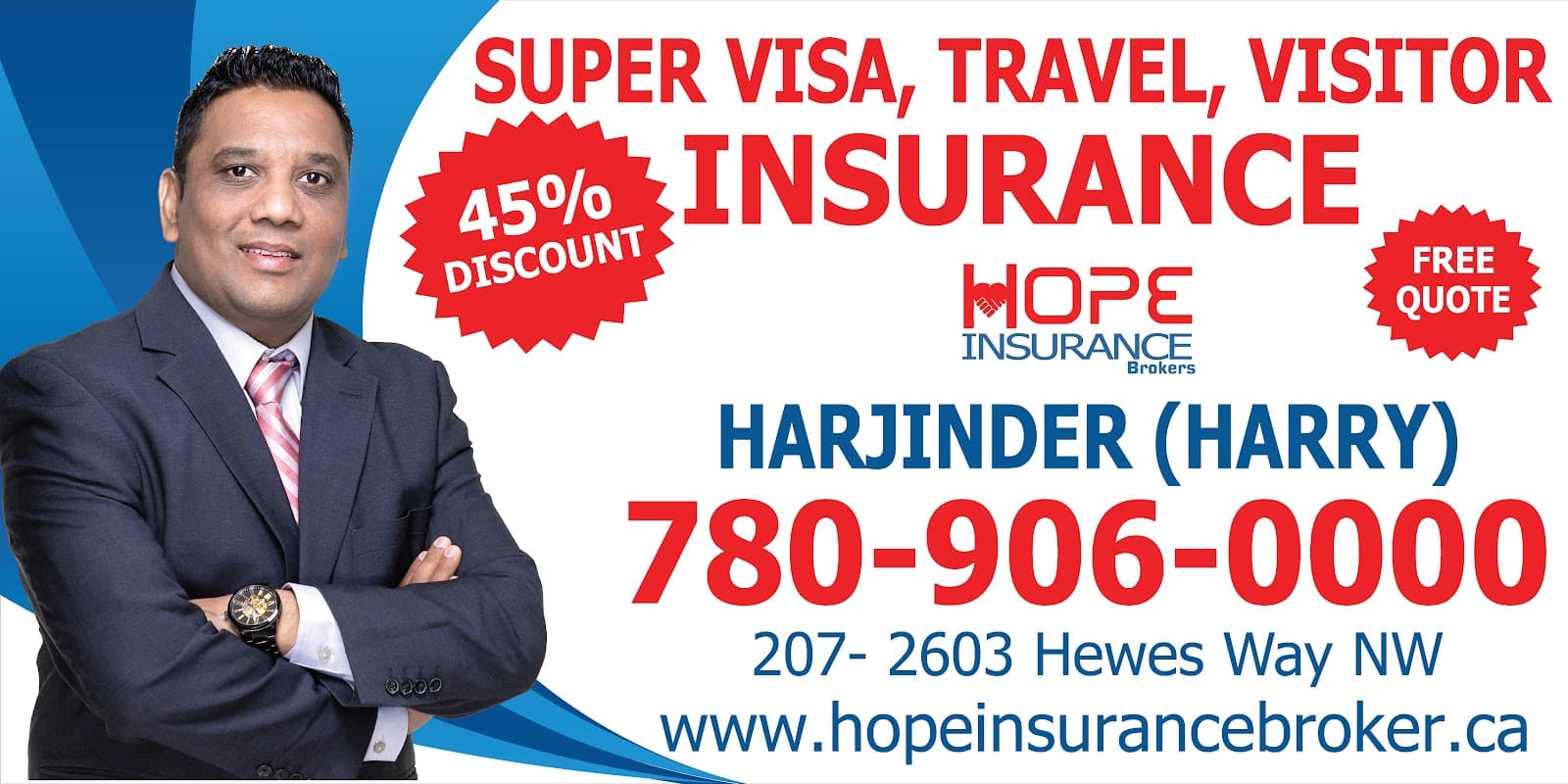 Hope Insurance Brokers- Super Visa- Travel- Insurance photo 2