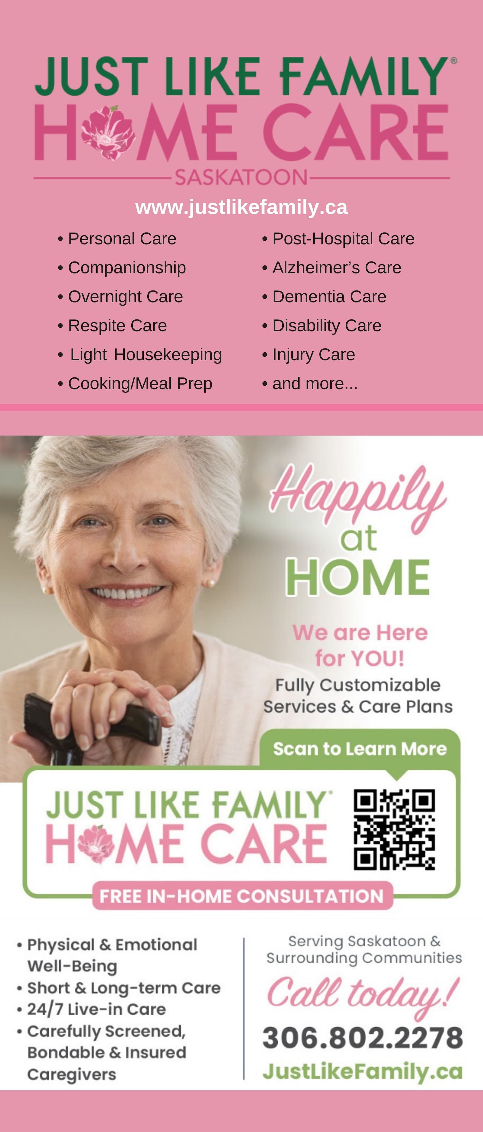 Just Like Family Home Care Saskatoon photo 1