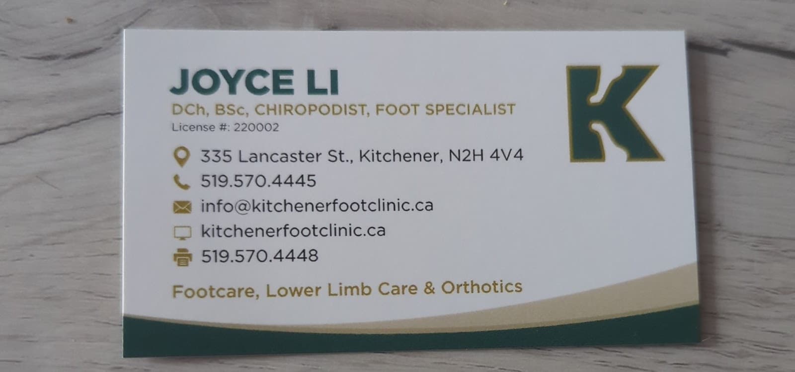 Kitchener Foot and Orthotics Clinic photo 4