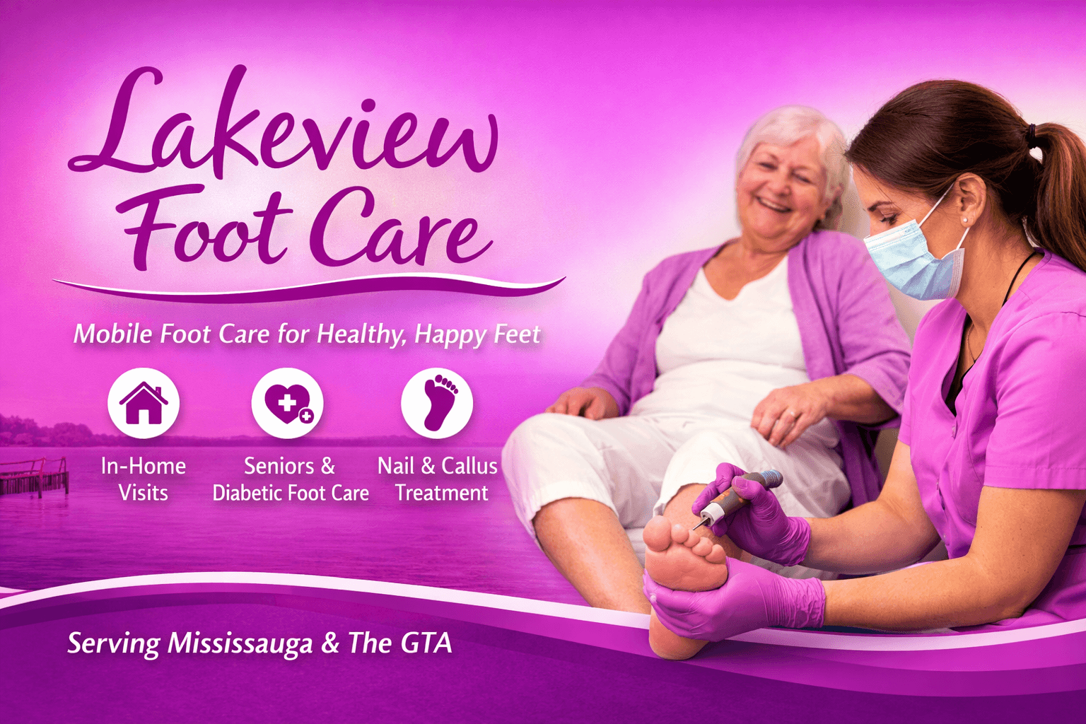 Lakeview Foot Care (Mobile), podiatry & foot care in Mississauga