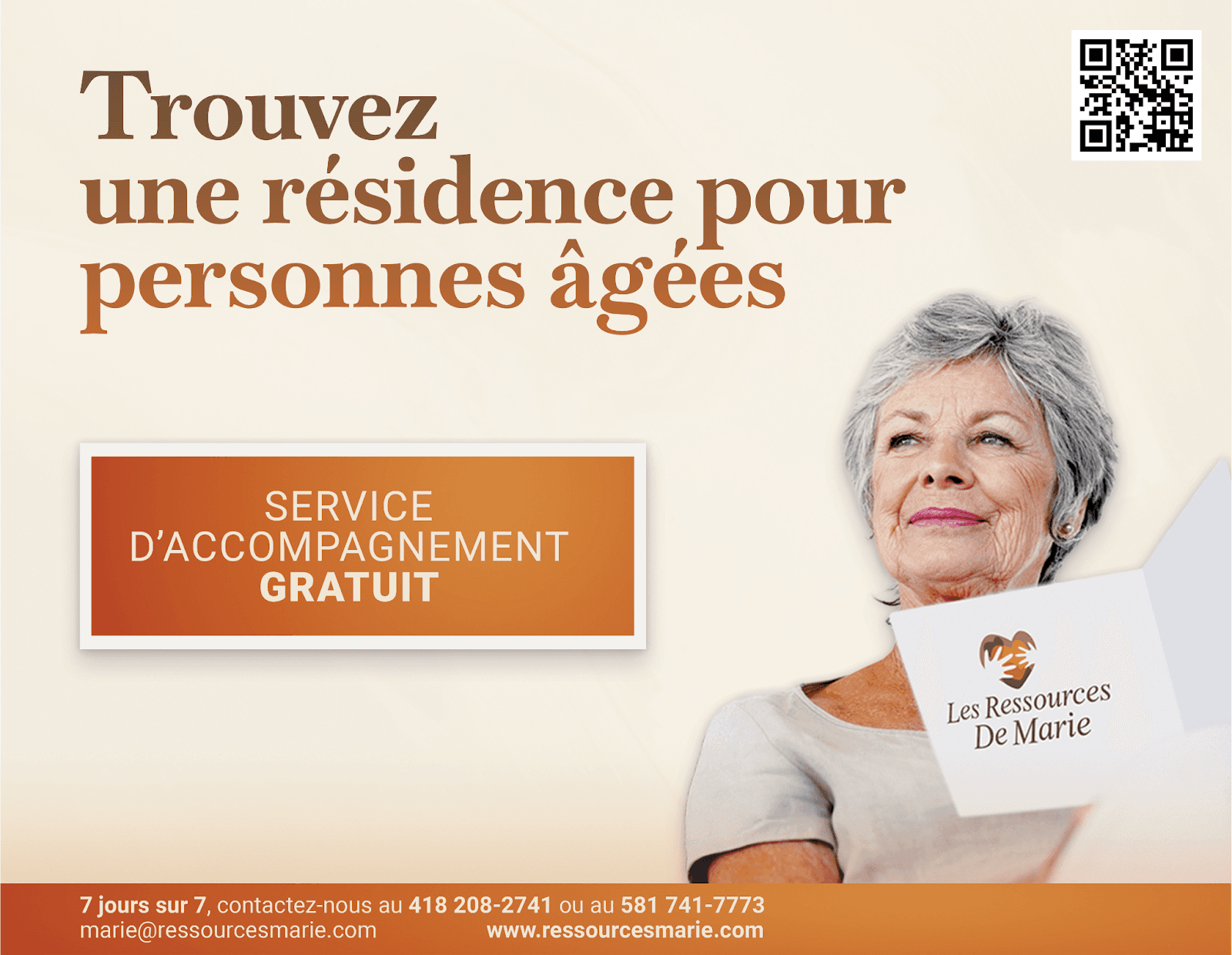 Les Ressources De Marie / Services-Conseils pour trouver une résidence pour personnes âgées photo 2