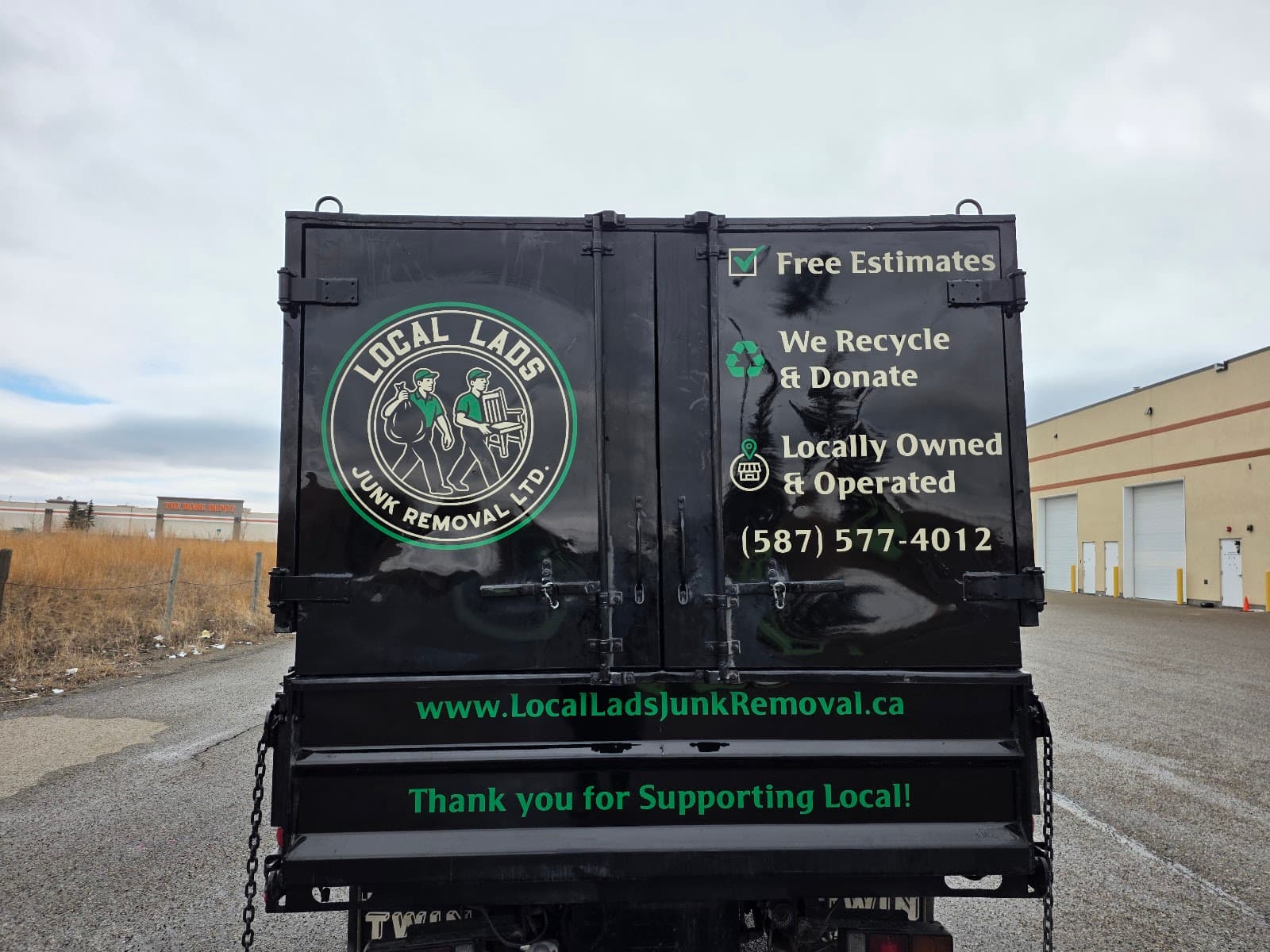 Local Lads Junk Removal, donations & junk removal in Calgary