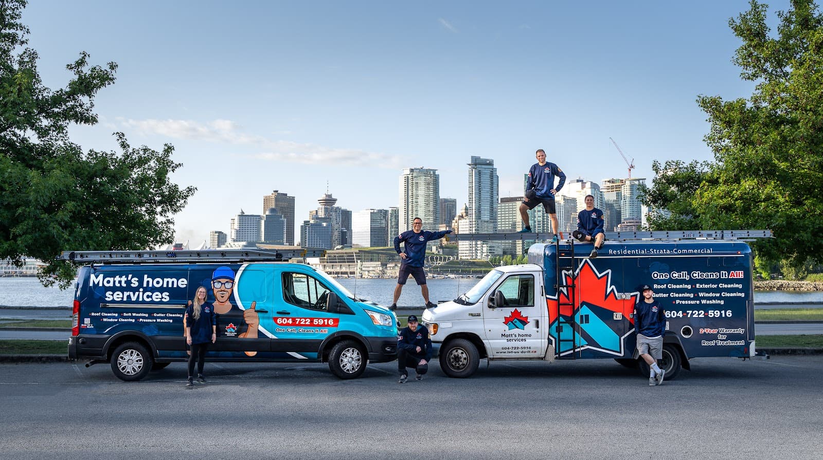 Matt's Home Services, eavestrough cleaning in Vancouver