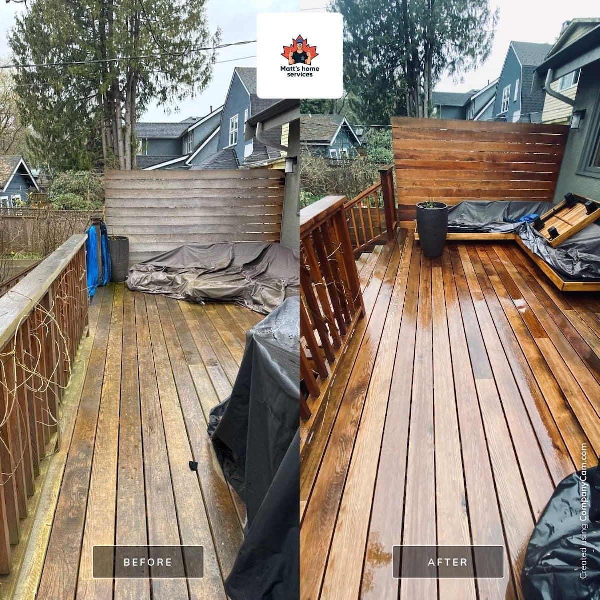 Matt's Home Services, eavestrough cleaning in Vancouver, photo 4