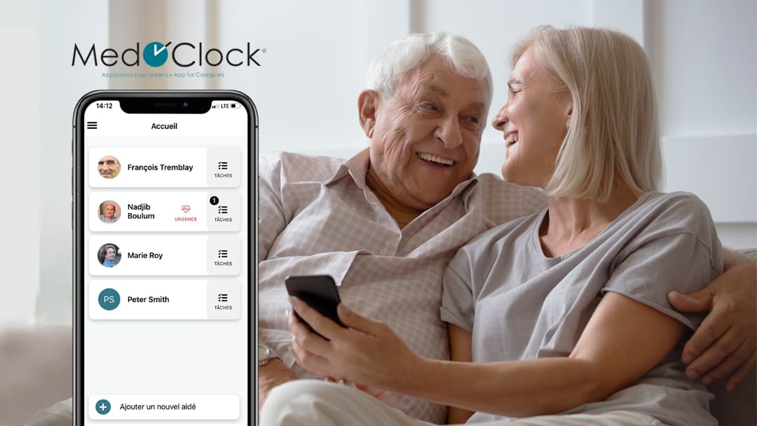 MedOClock®- L'application pour proches aidants photo 2