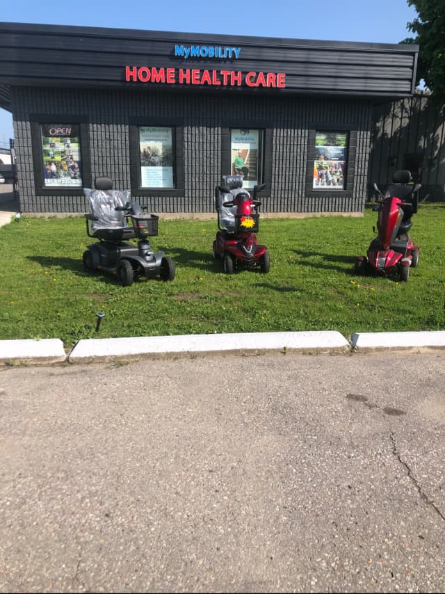 MyMobility Home Health Care, mobility scooters in Barrie