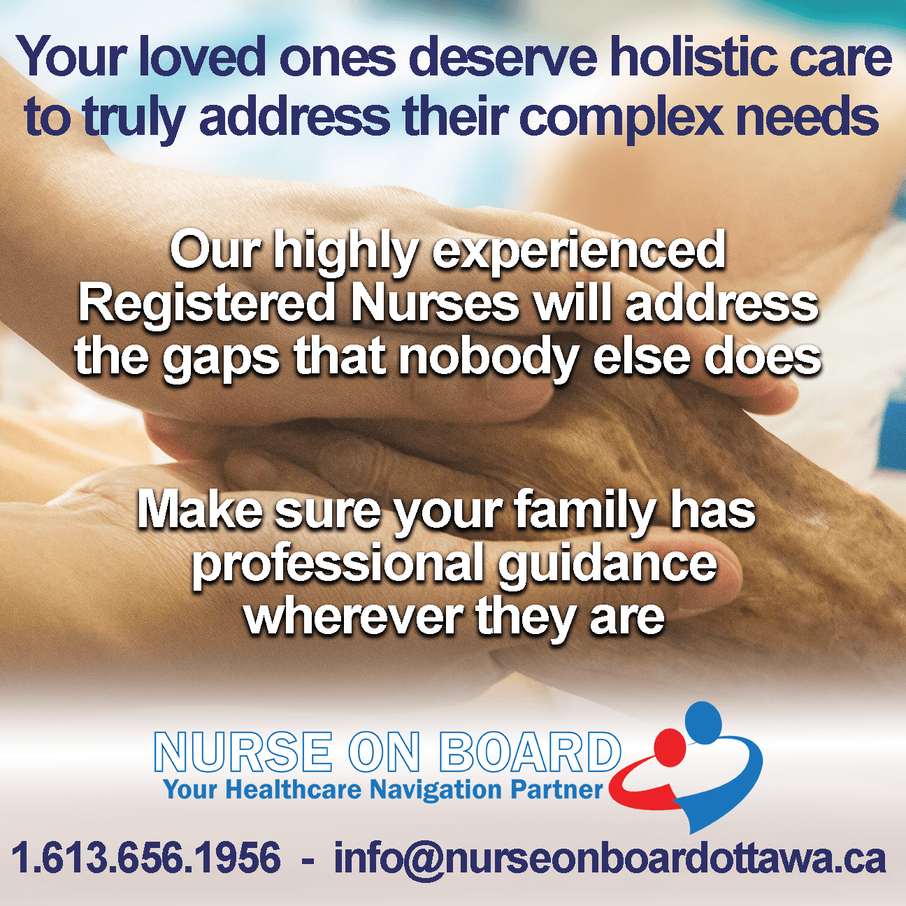 Nurse On Board, home care agency in Ottawa