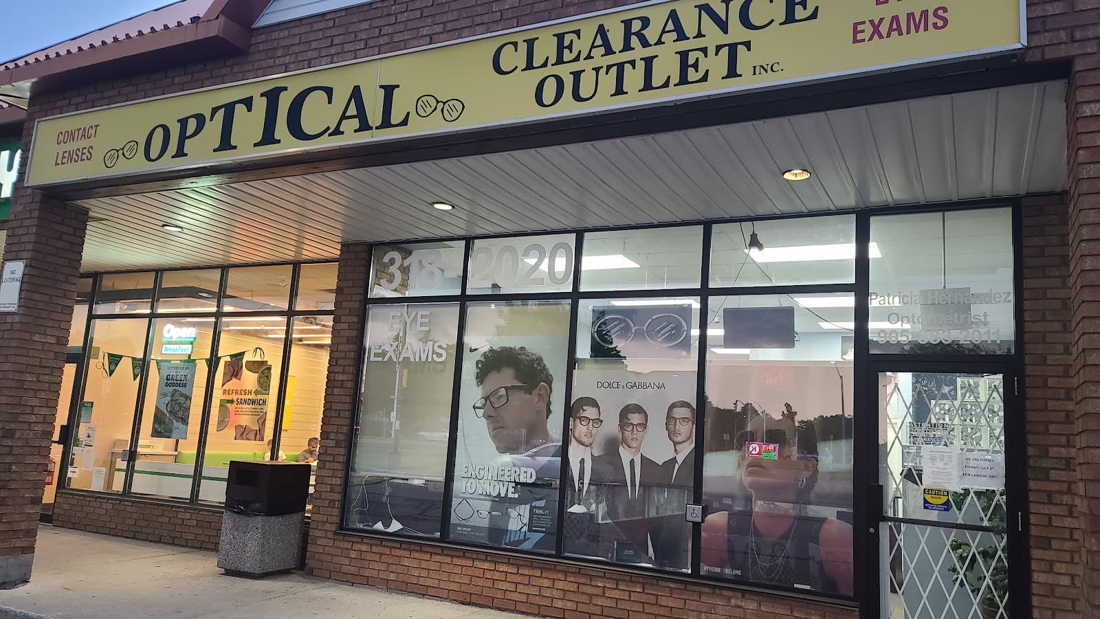 Optical Clearance Outlet