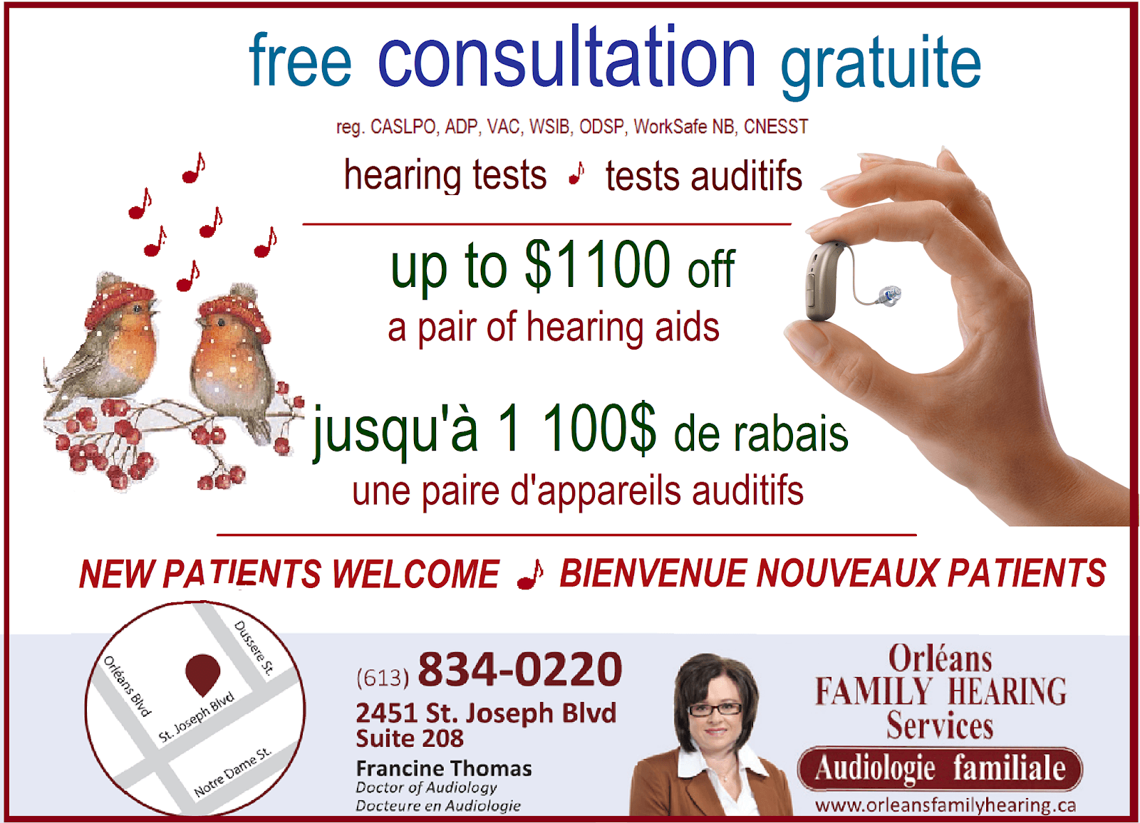 Orléans Family Hearing Services - Audiologie familiale photo 4