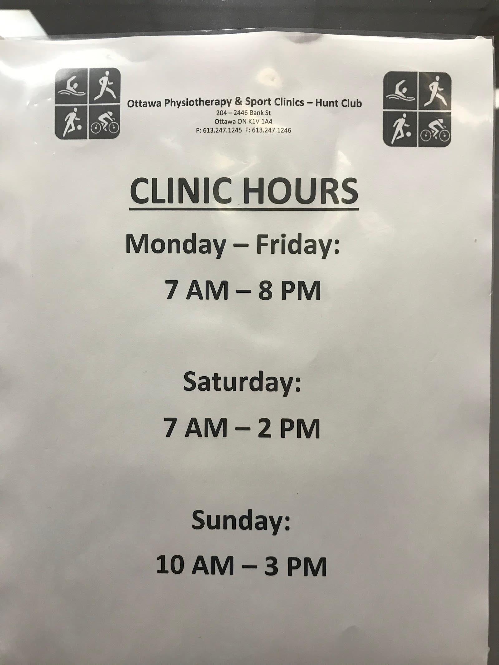 Ottawa Physiotherapy & Sport Clinics - Hunt Club photo 3
