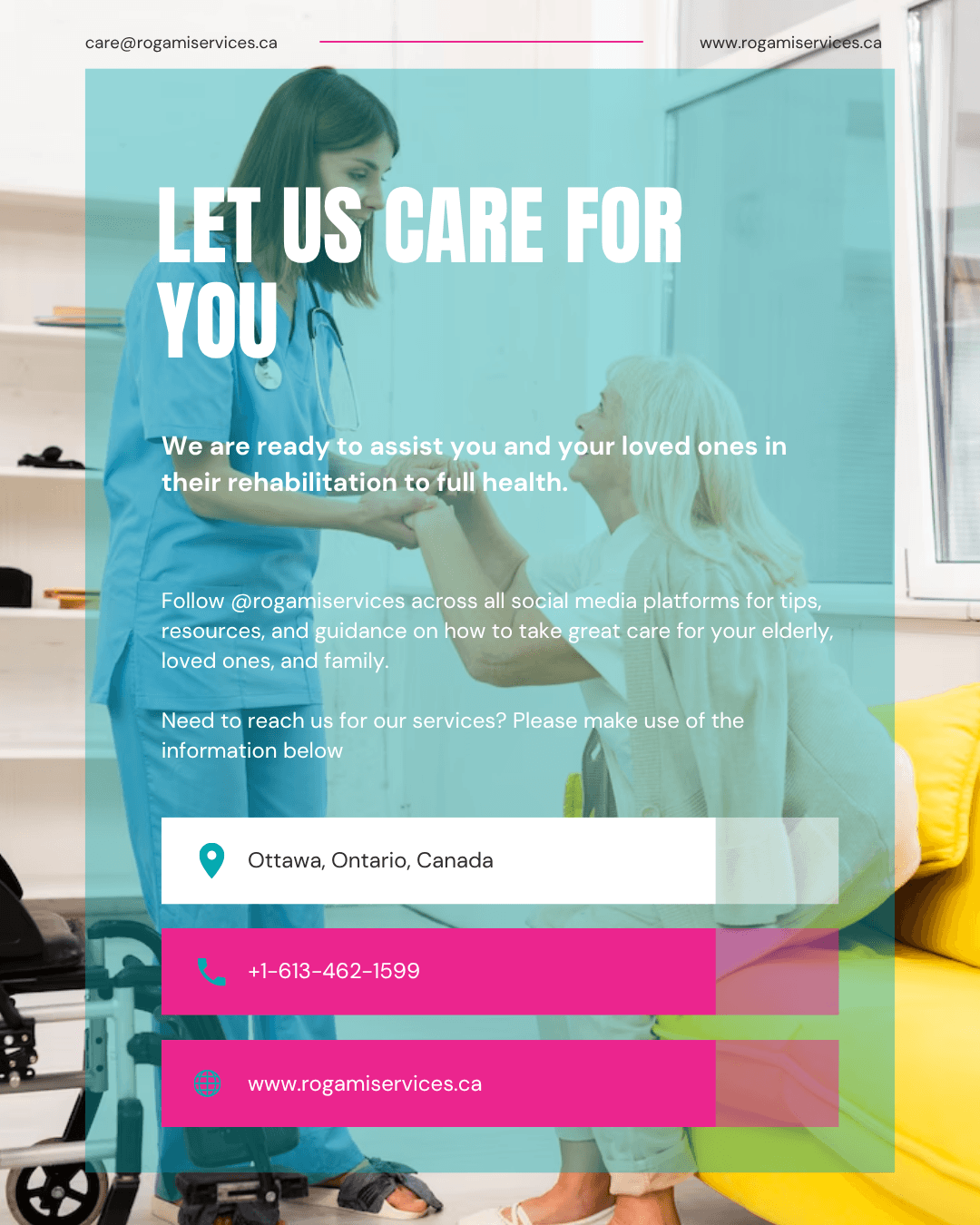 Rogami Home Care Services Ottawa, Canada