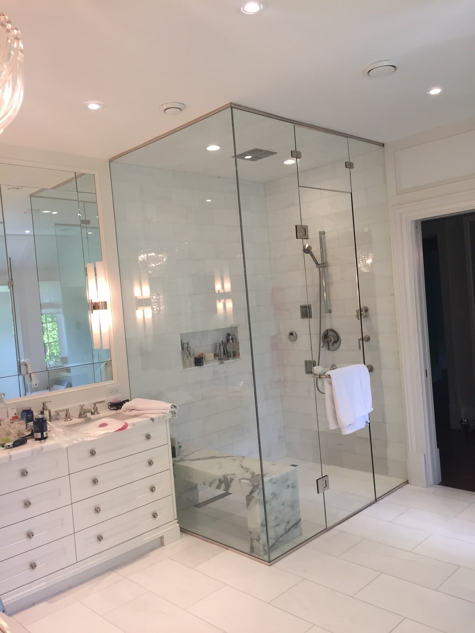 Shower Lagoon. Custom glass shower doors photo 3