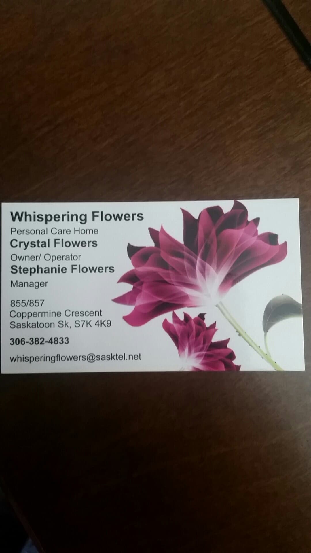 Whispering Flowers Care Home