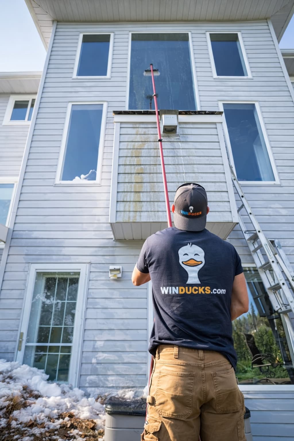 Winducks Gutter & Window Cleaning Calgary, eavestrough cleaning in Calgary, photo 3