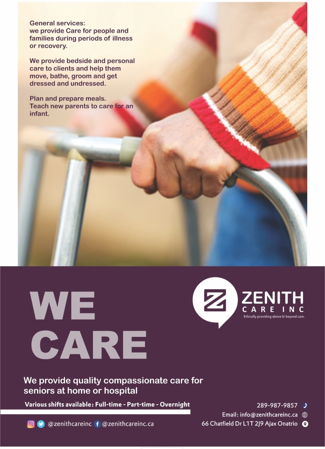 Zenith Care Inc photo 1 of 3